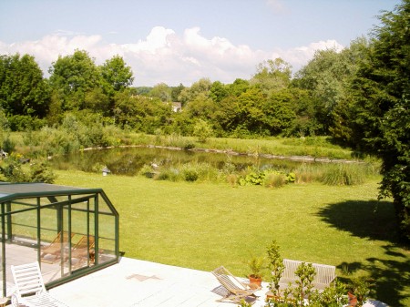 vue jardin